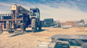 Metal Deck Fork Lift